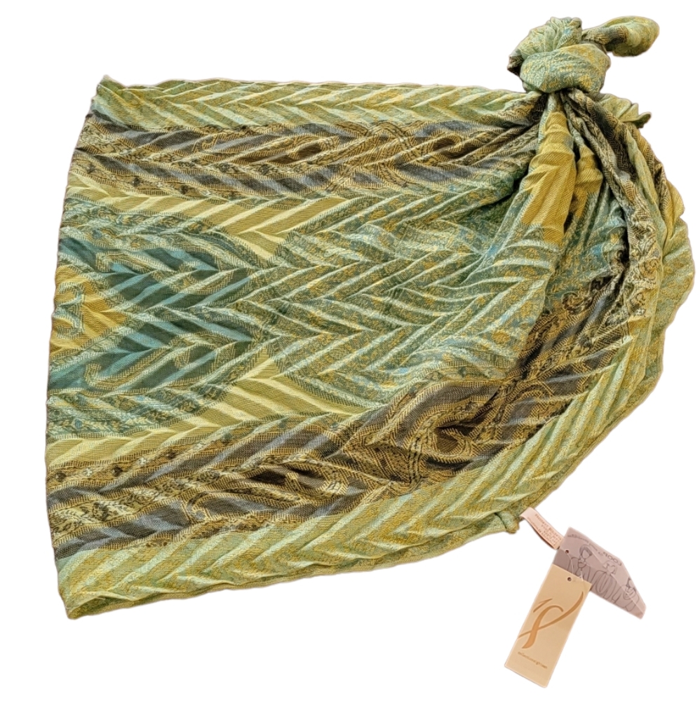 NWT Scarf Wrap CollectionEighteen▪︎Bluegreen▪︎Large
